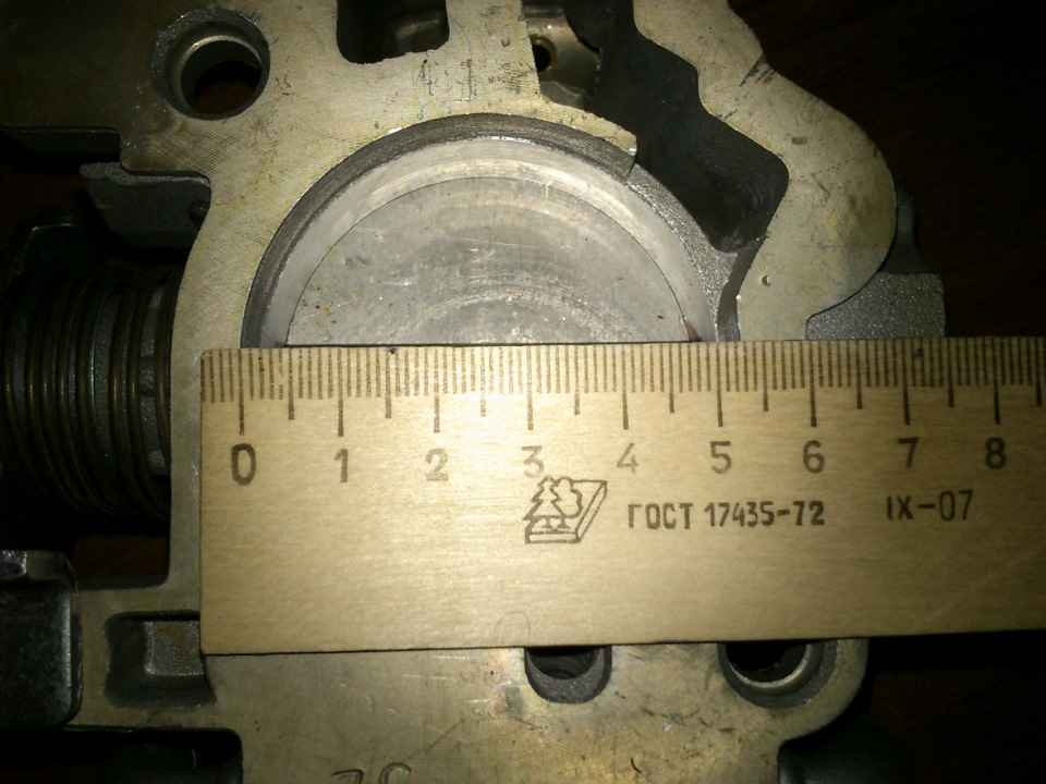 27. Дроссельная заслонка ДААЗ 52 мм — Lada 21074, 1,6 л, 2010 года ...