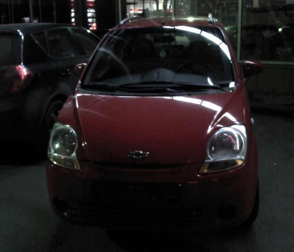 17. Езда без номеров — Chevrolet Spark (M200, M250), 0,8 л, 2007 года ...