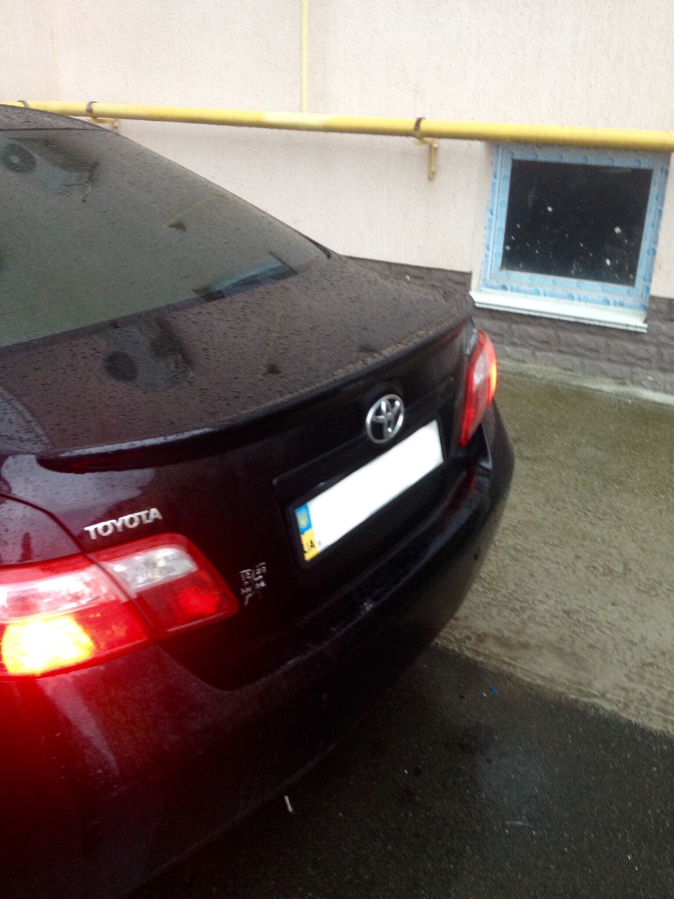 Спойлер (сабля) на багажник! — Toyota Camry (XV40), 2,4 л, 2007 года ...