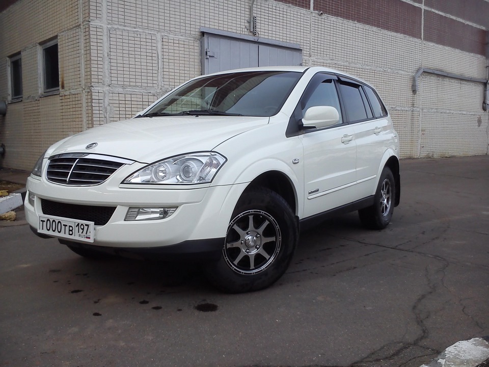 Думаю перекрасить диски! — SsangYong Kyron, 2 л, 2012 года | колёсные ...