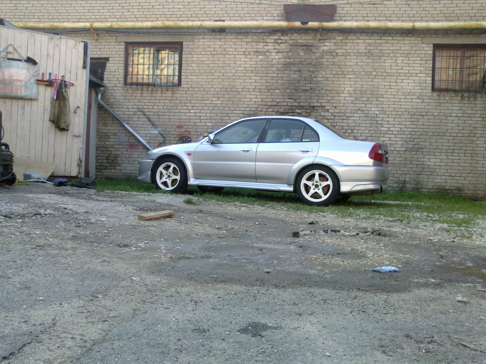 Л. нудизм Ню стайл) — Mitsubishi Lancer Evolution V, 2 л, 1998 года | колёсные диски  | DRIVE2