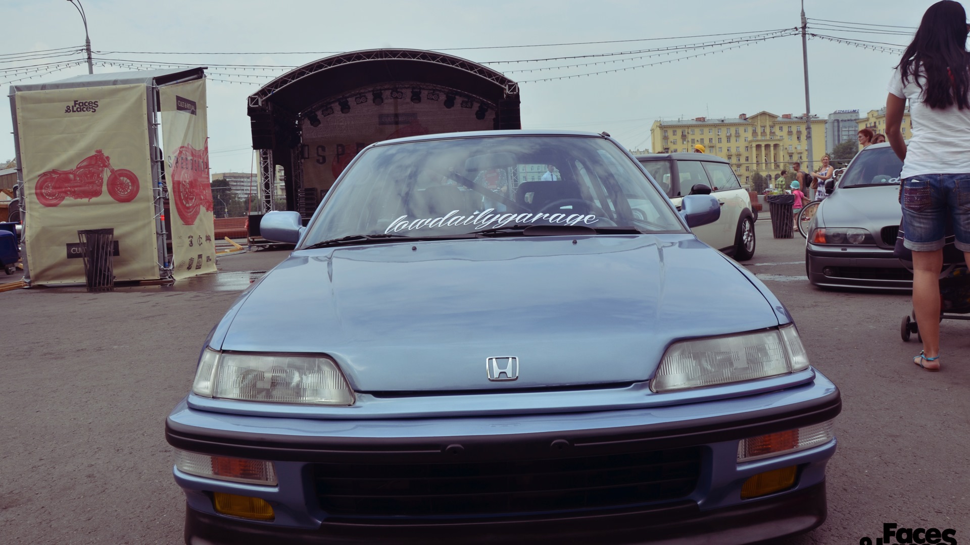 Honda Civic Hatchback (4G) 1.6 бензиновый 1989 | Lowdaily Project на DRIVE2