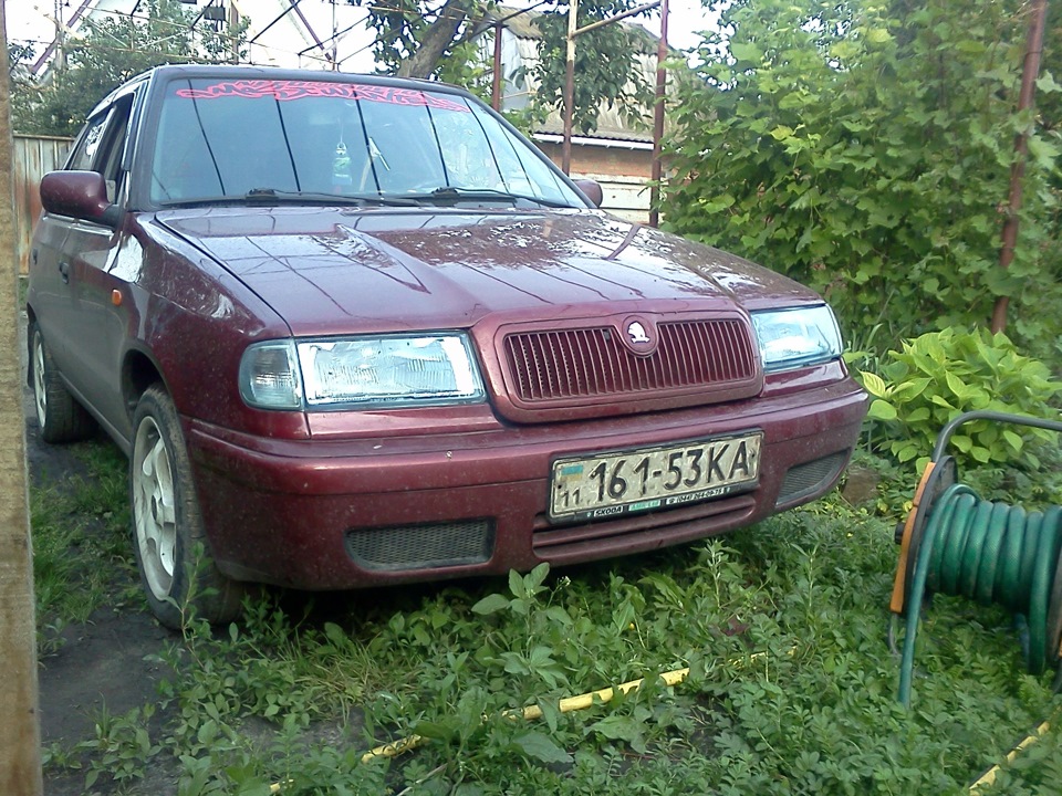 Летний тюниг. — Skoda Felicia, 1,6 л, 1998 года | тюнинг | DRIVE2