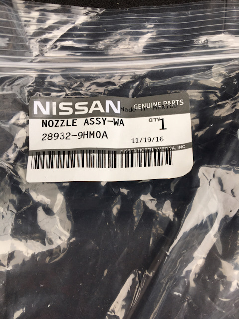 289329HM0A Веерная форсунка стеклоомывателя NISSAN INFINITI | Запчасти ...