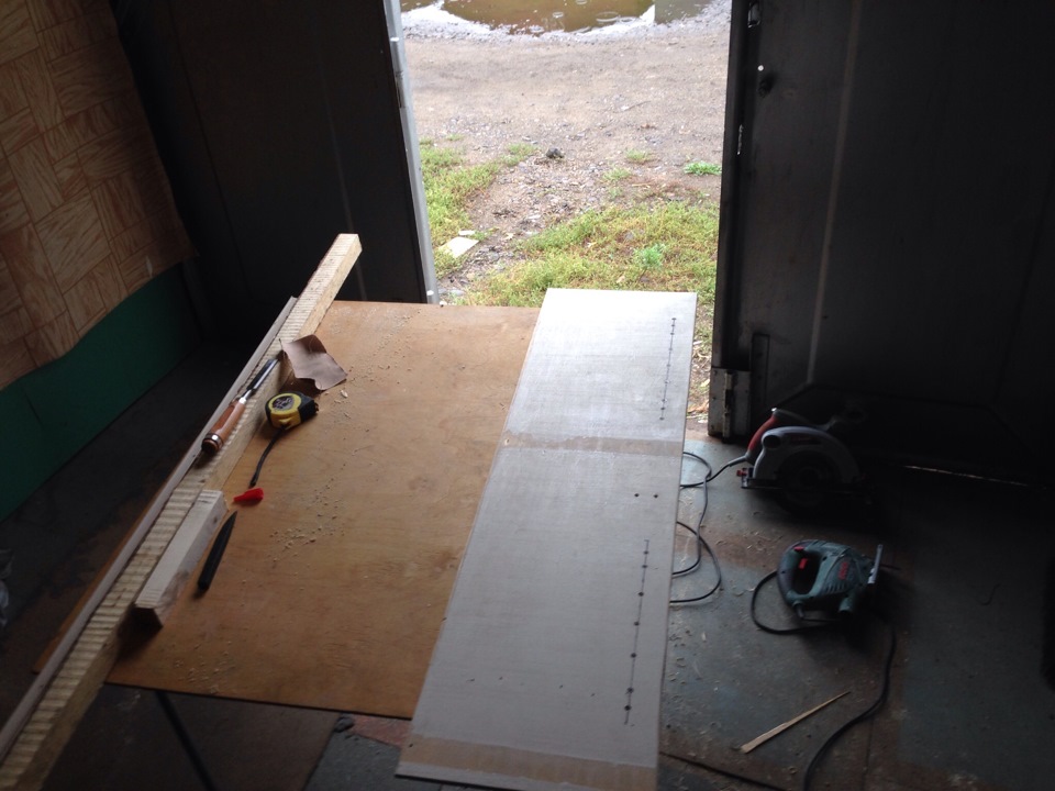 Установка сабвуфера FreeAir с монтажом в заднюю полку. Часть первая ...