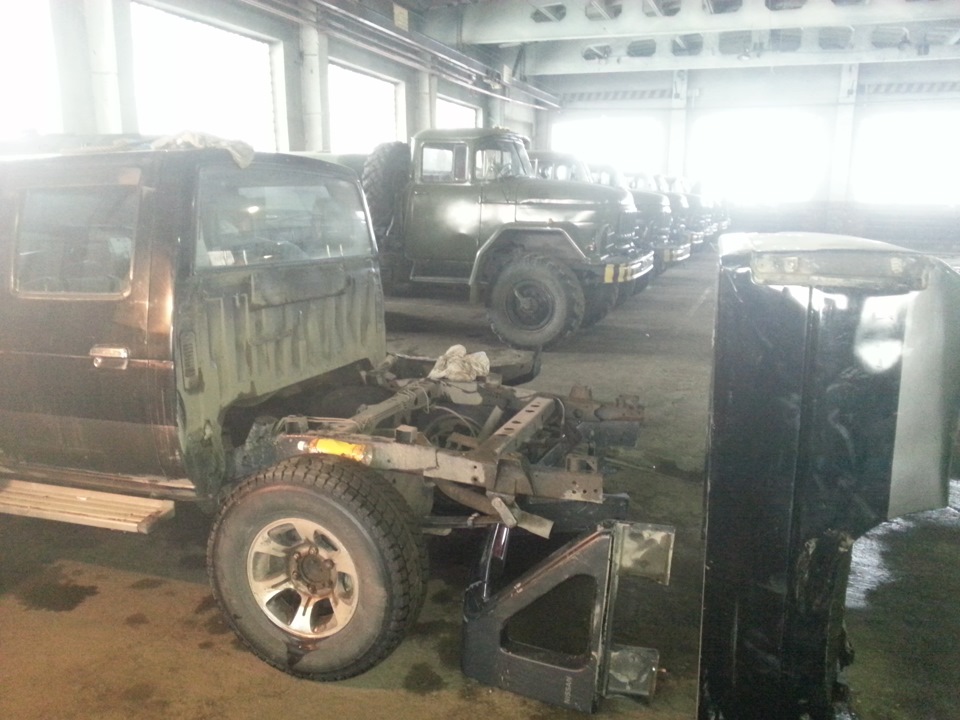 готовимся к поездкам по лесам, да по полям… — Nissan Datsun (D21), 2,7 ...