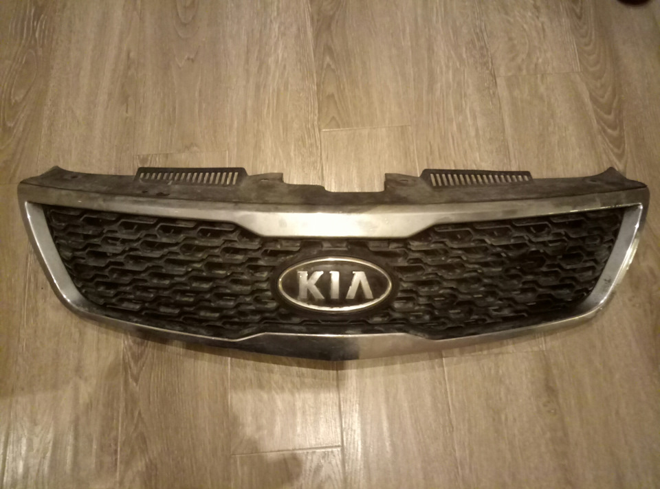 Чёрная решётка — KIA Cerato (2G), 1,6 л, 2011 года | стайлинг | DRIVE2