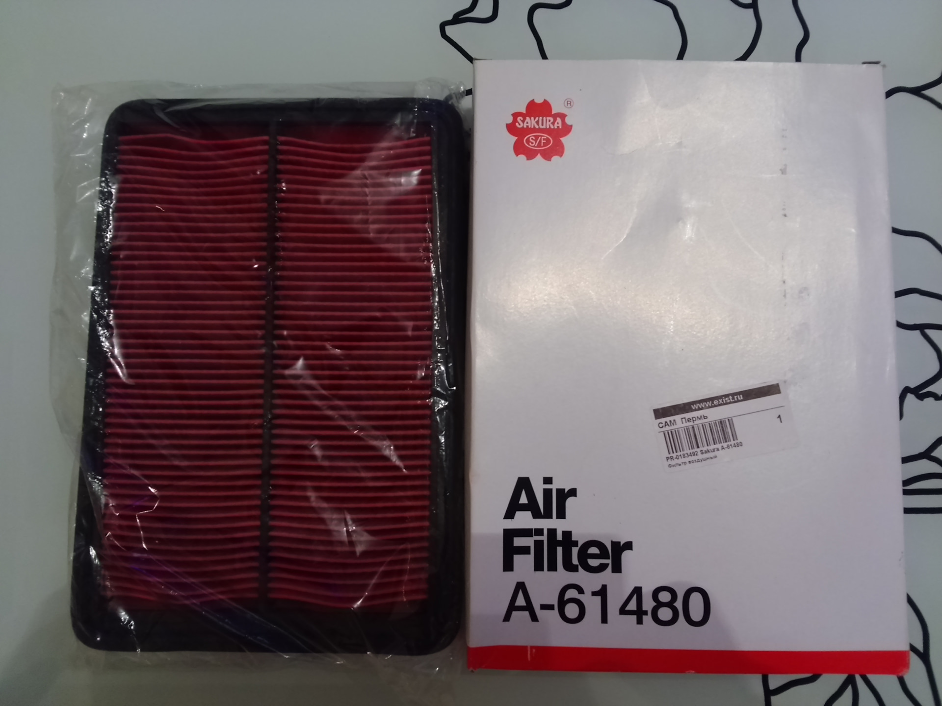 Воздушный фильтр кашкай 2.0 j11