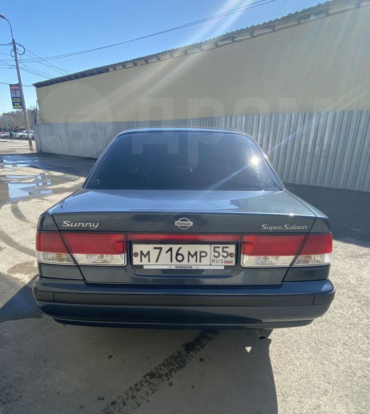 Первоначальный вид моего Санька. — Nissan Sunny (B15), 1,5 л, 1998 года ...