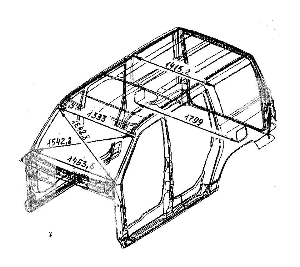 Схема кузова уаз патриот 2012