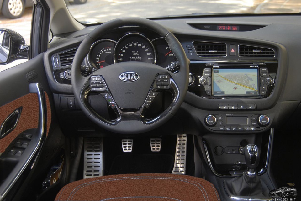 Kia ceed интерьер