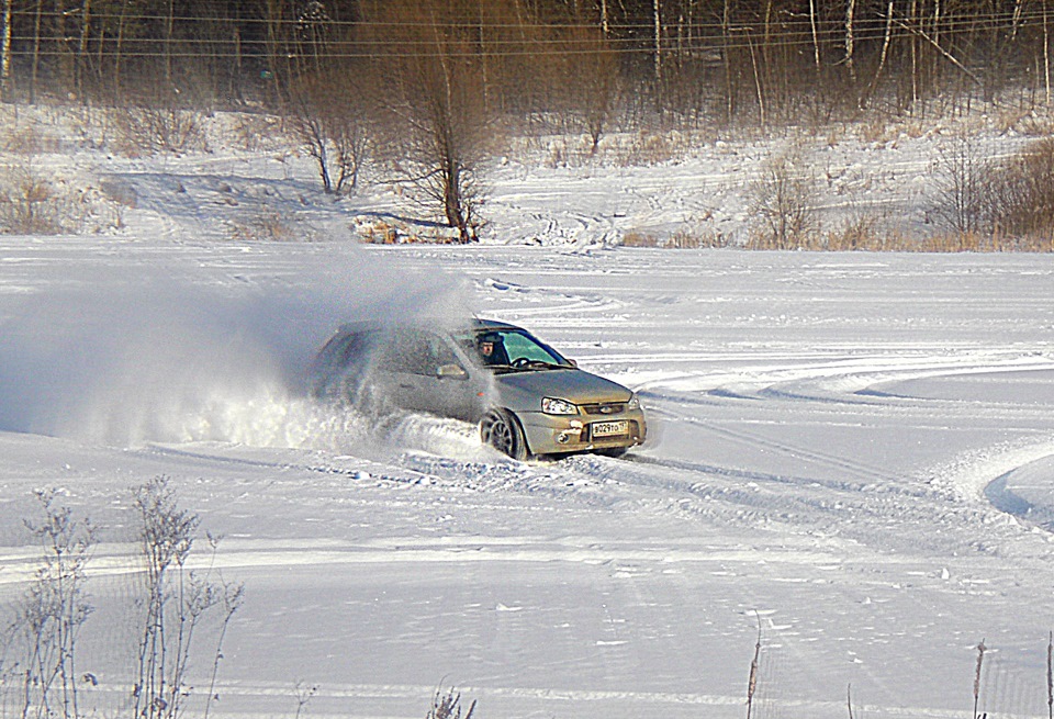 весёлое было время )) — Lada Калина Спорт (1G), 1,6 л, 2011 года ...