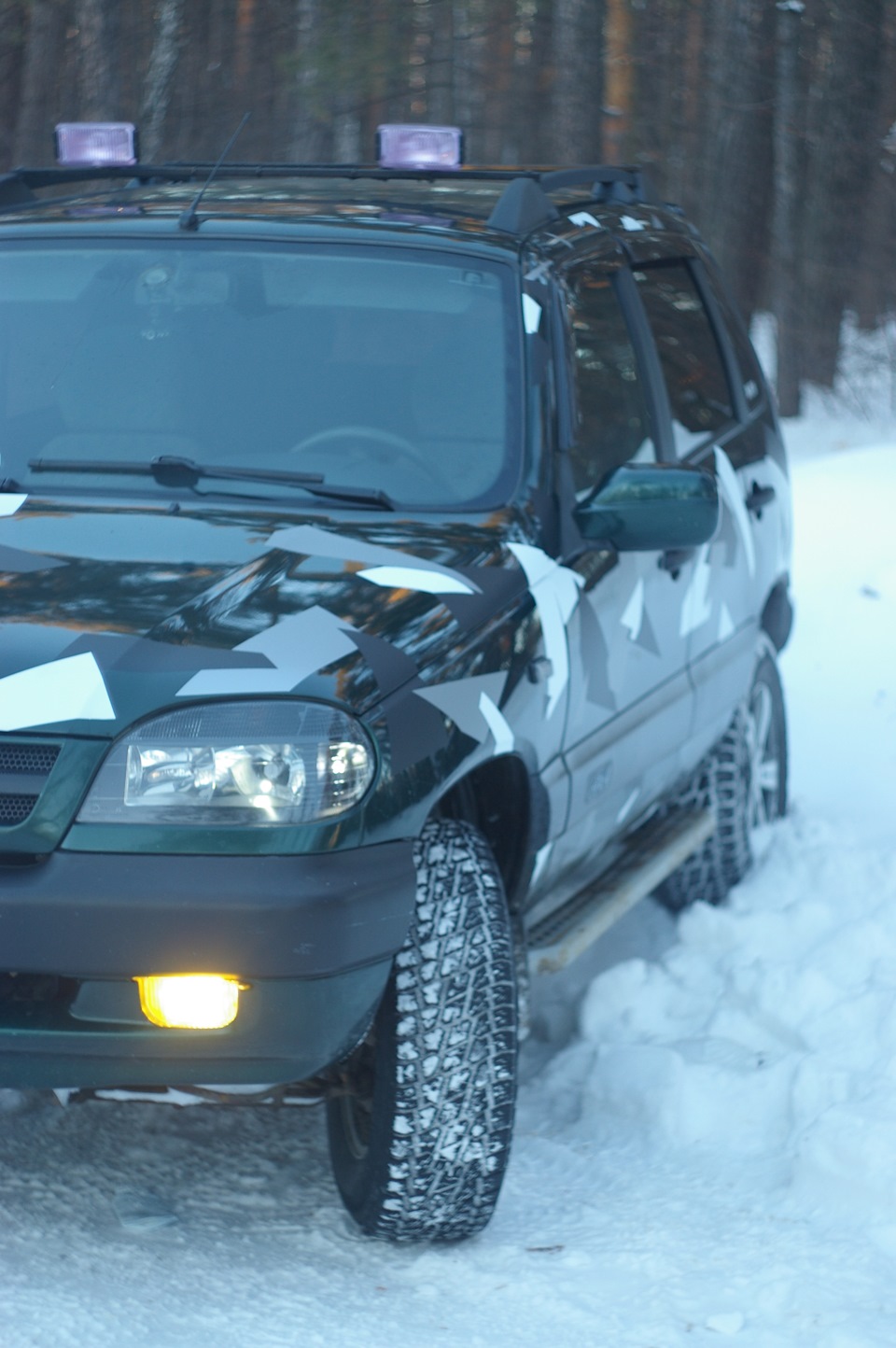 Chevrolet Niva камуфляж