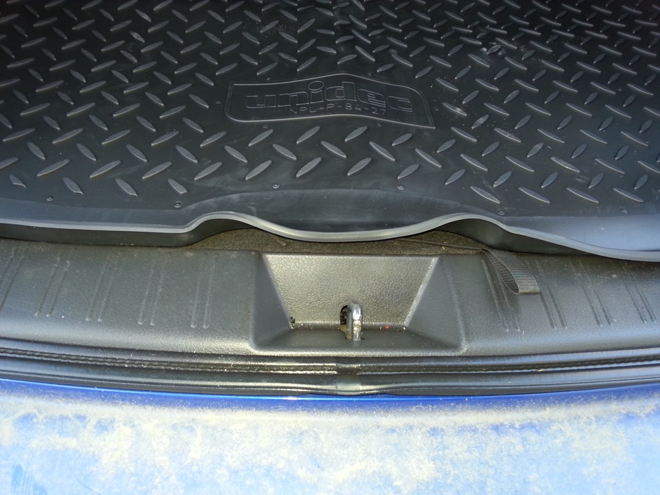 Коврик багажника — Subaru Impreza (GE, GH), 2 л, 2007 года | аксессуары ...