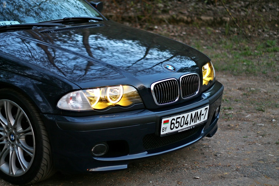 BMW e46 зима