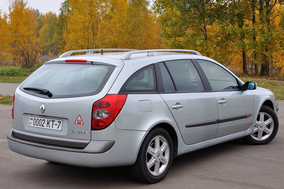 Рено лагуна 2 универсал фото Купить б/у Renault Laguna II 2.0 AT (136 л.с.) бензин автомат в Балашихе: серебр