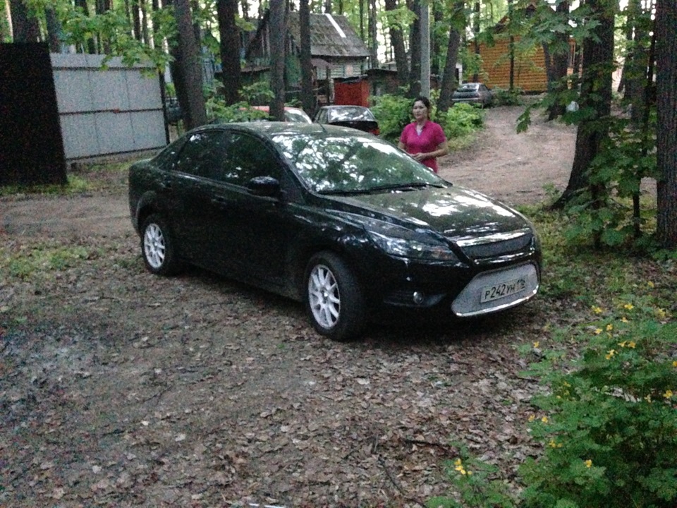 сделал полировку кузова — Ford Focus Hatchback II, 1,6 л, 2008 года ...