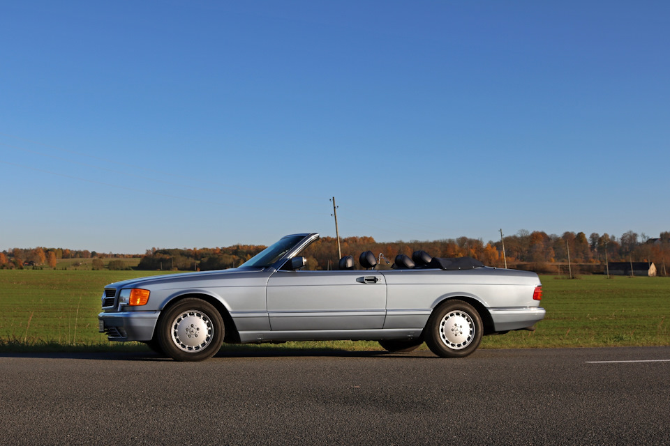 Mercedes Benz w126 кабриолет