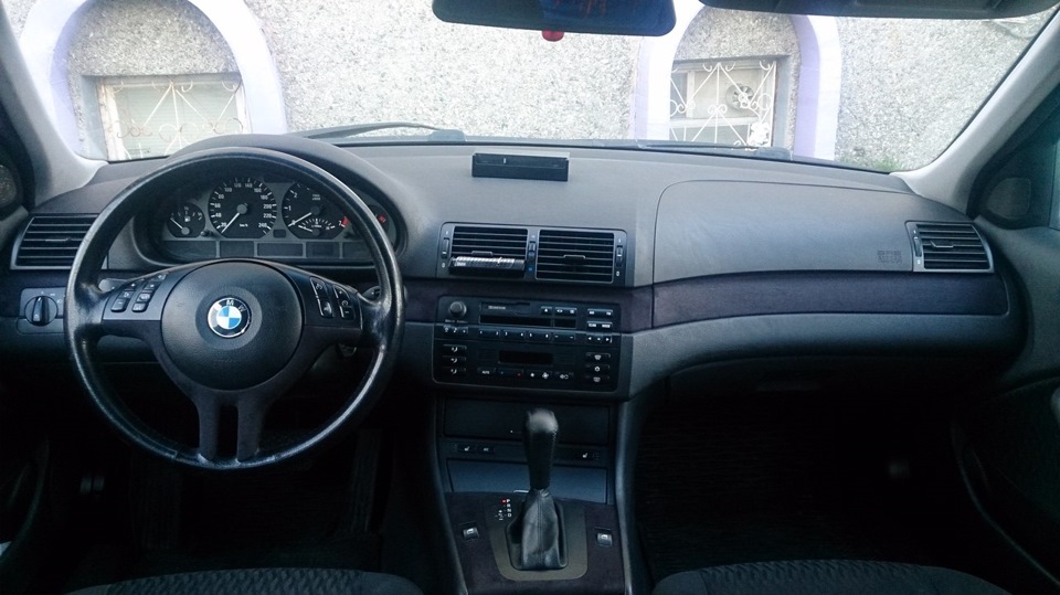 S255A Спортивное рулевое колесо с НПБ кожа — BMW 3 series (E46), 1,9 л ...