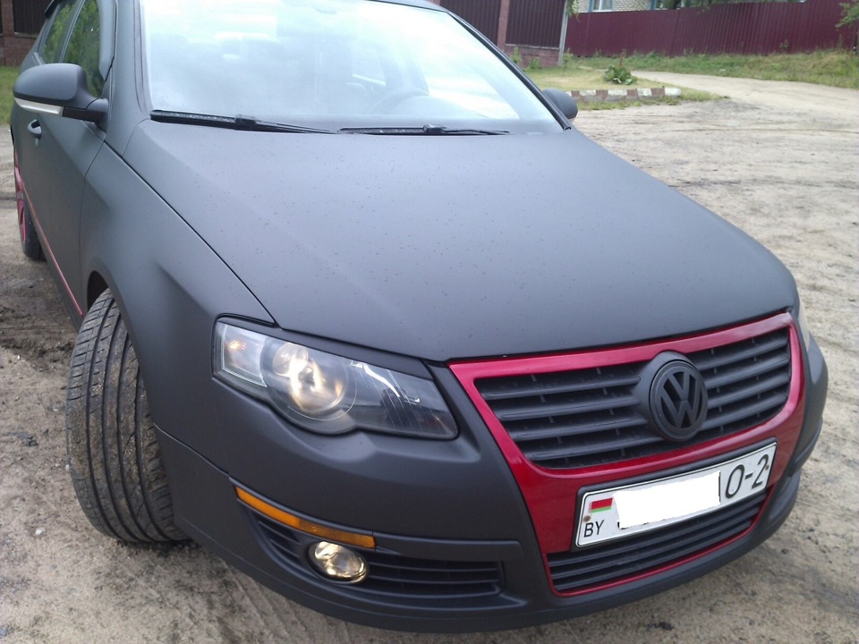 B3 Passat в краске Раптор