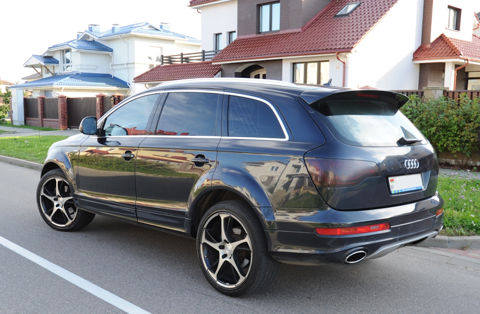 Обновочка — переходим с Лето r22 на r20 Зиму — Audi Q7 (1G), 3 л, 2009 ...