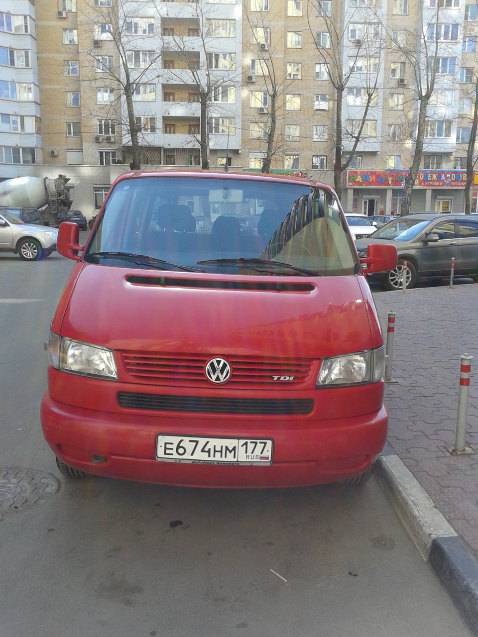 Мухобойка — Volkswagen Caravelle (T4), 2,5 л, 2000 года | своими руками ...