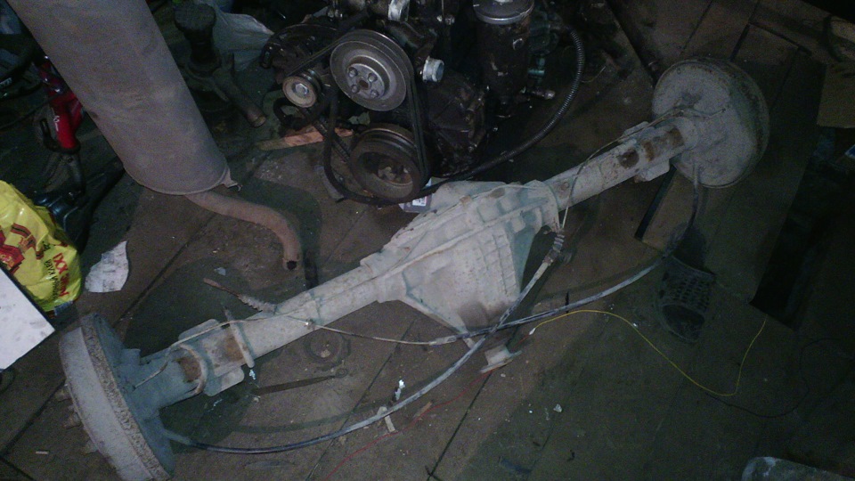 закрепили селектор, топливный регулятор и покупка нового моста! — ГАЗ ...