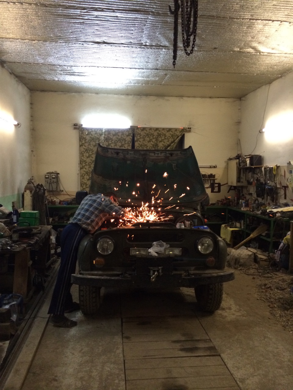 Установка карбюратора ДААЗ 4178 — УАЗ 3151, 2,5 л, 1993 года | своими ...