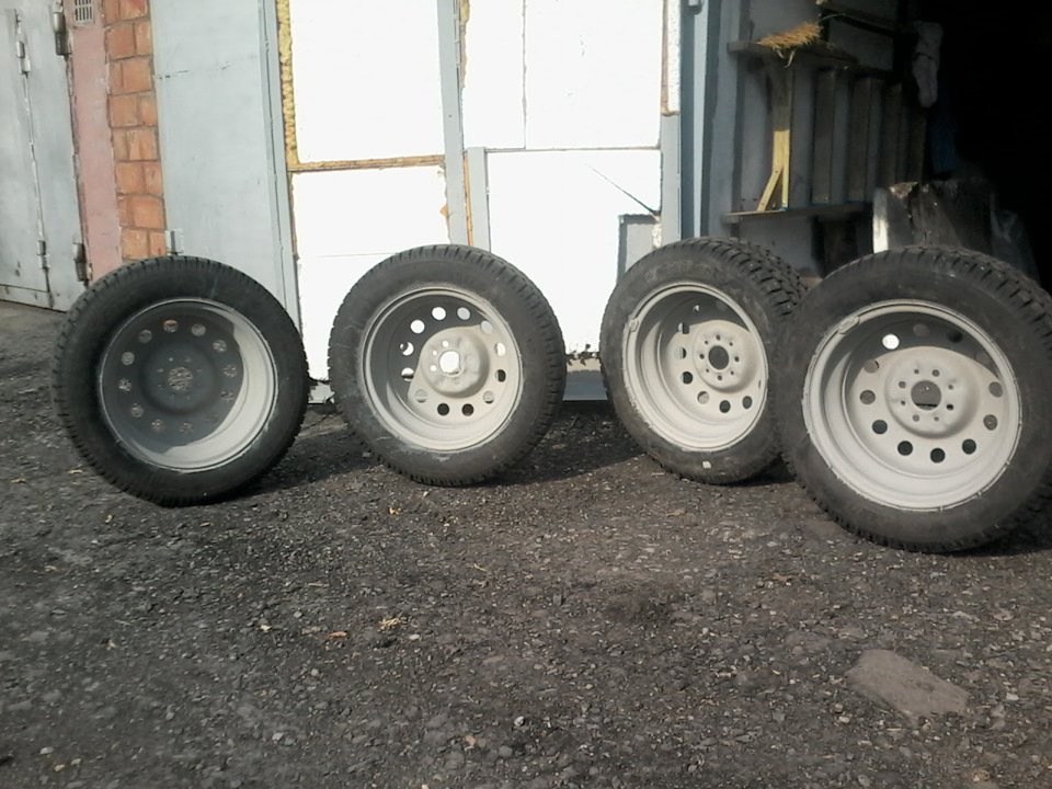 Покраска стальных дисков Лада Калина — Lada Калина универсал, 1,6 л ...