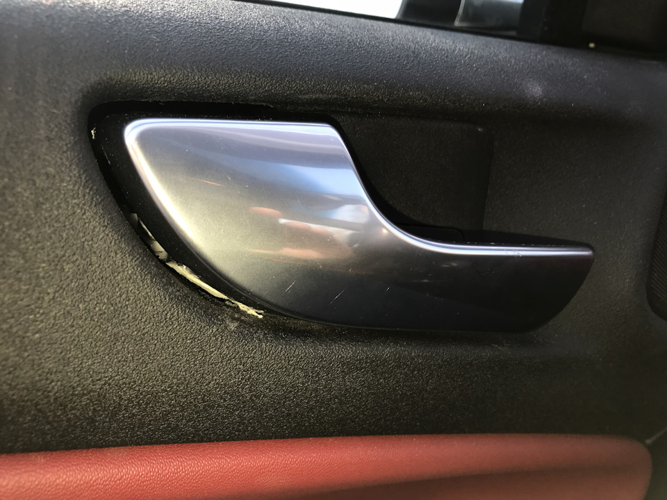 Repair Of Driver S Door Handle Logbook Alfa Romeo Giulietta 2014