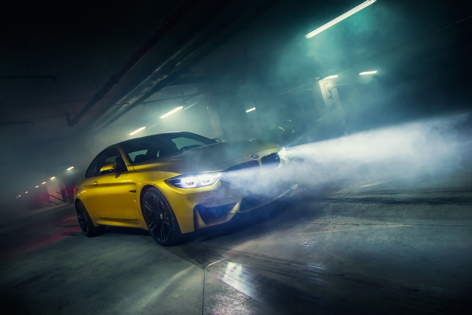 BMW M4 и много дыма — DRIVE2