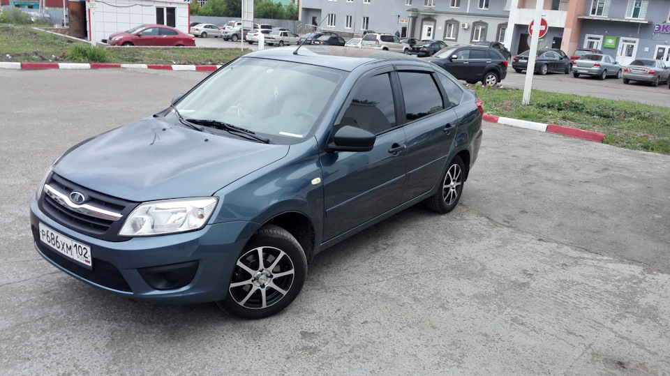 А просто так — Lada Гранта Лифтбек (1G), 1,6 л, 2014 года | просто так ...