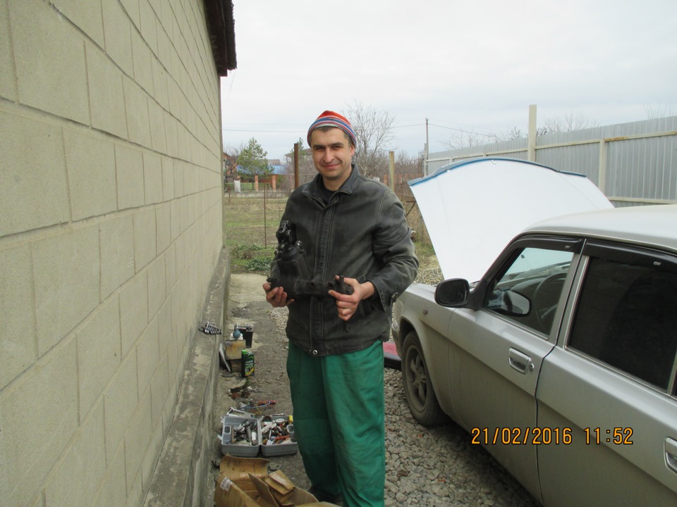 Замена редуктора ГУР — ГАЗ 31105, 2,3 л., 2004 года | своими руками ...