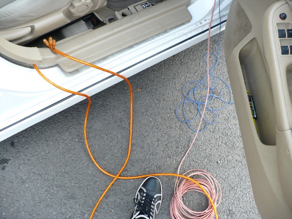 Вася! не фони! или Подключение усилка :) — Honda Civic Ferio (7G), 1,7 ...