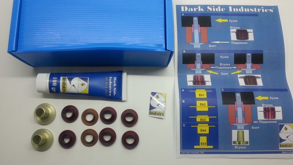 Spoon rigid collar replica (усиленное крепление подрамника к кузову ...