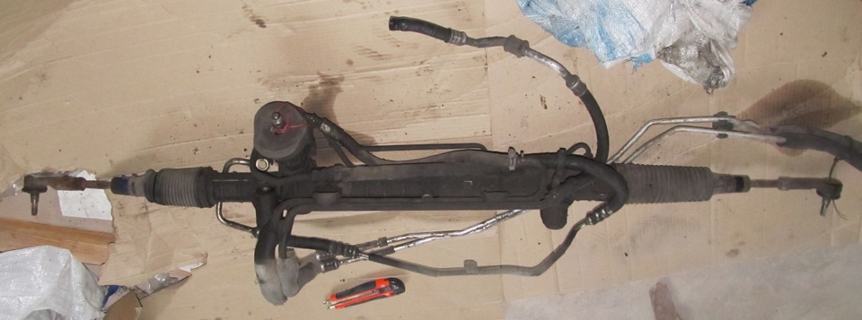 Рулевая рейка. Часть 2 — Alfa Romeo 166, 2 л, 2001 года | запчасти | DRIVE2