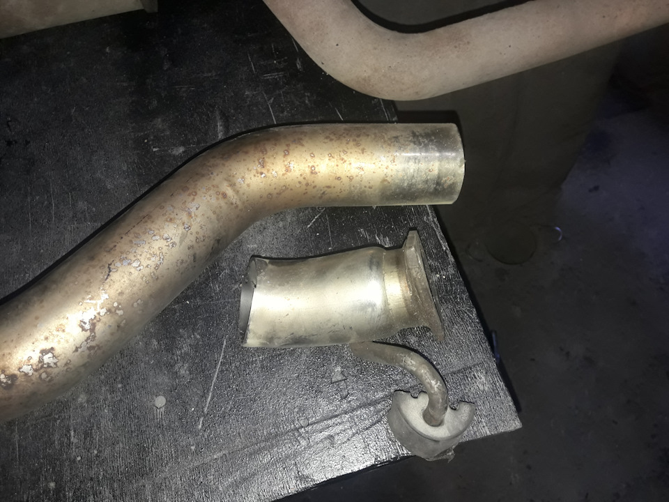 Режем фланец. — Subaru Forester (SG)