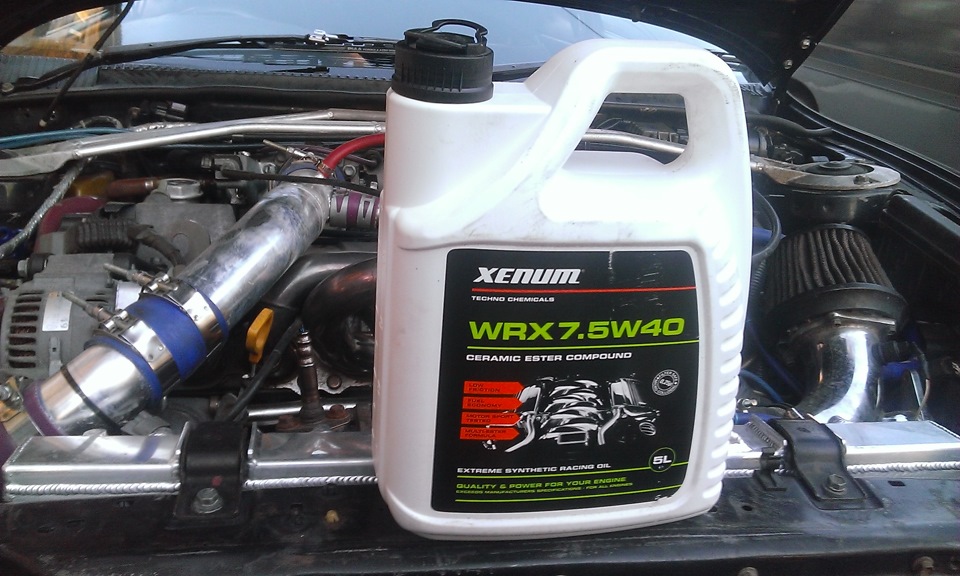 Масло Xenum WRX 7.5W40 не горит никогда! — Toyota Celica (180), 2 л ...