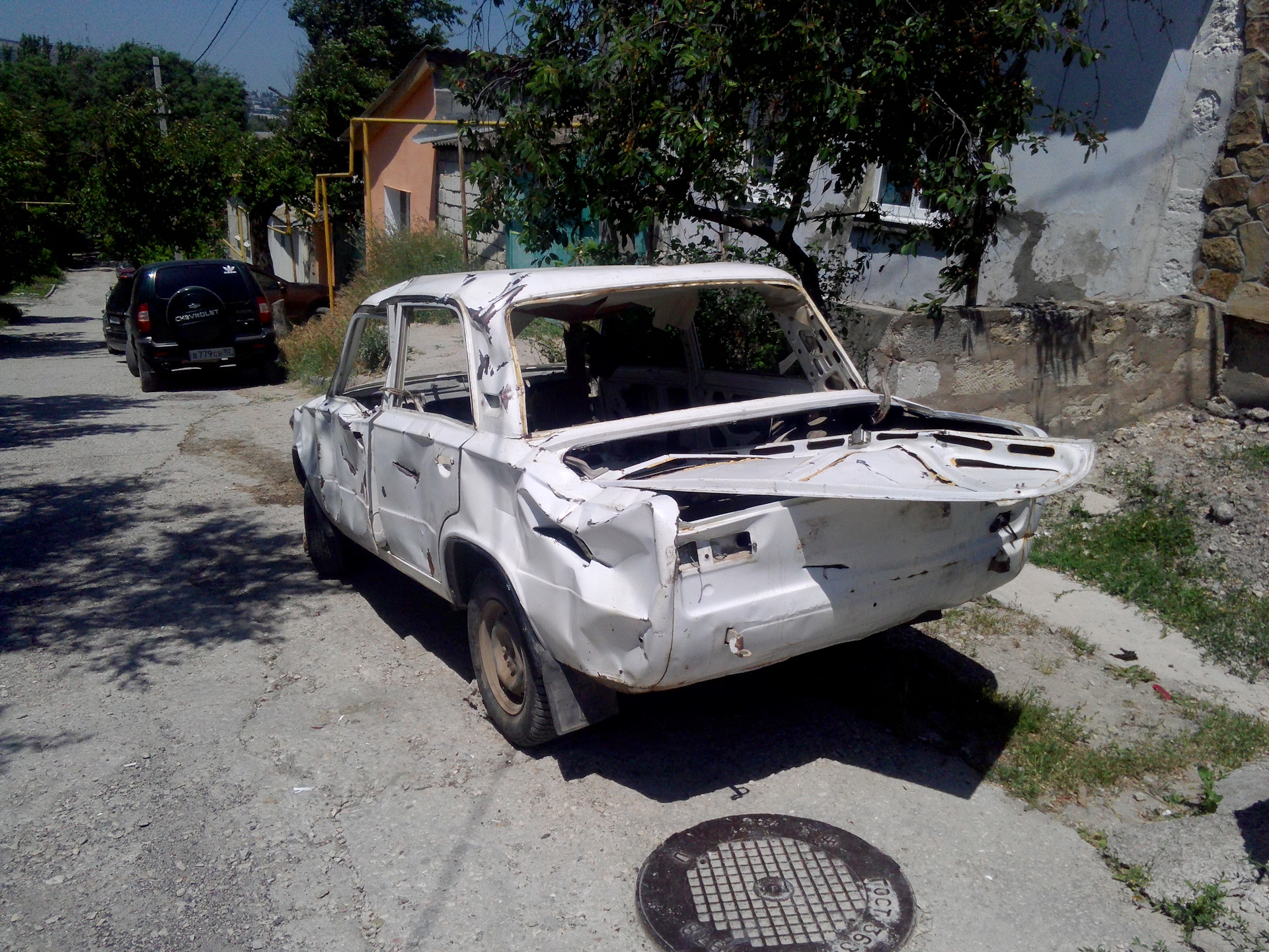 Крым брошенные автомобили