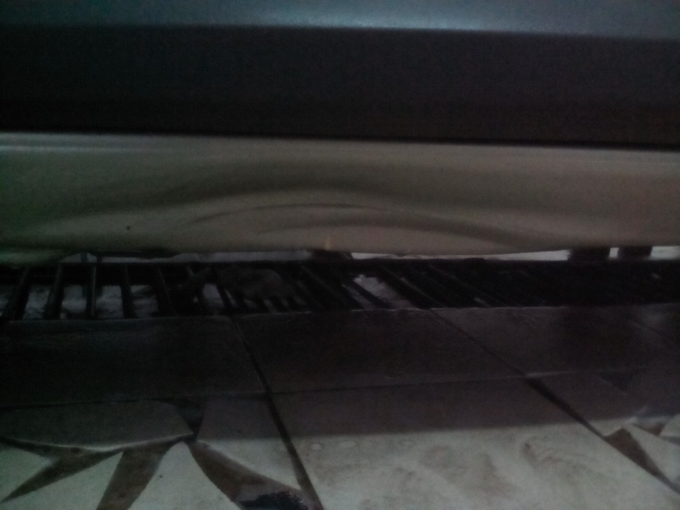 Помял порог — Renault Fluence, 1,6 л, 2013 года | кузовной ремонт | DRIVE2