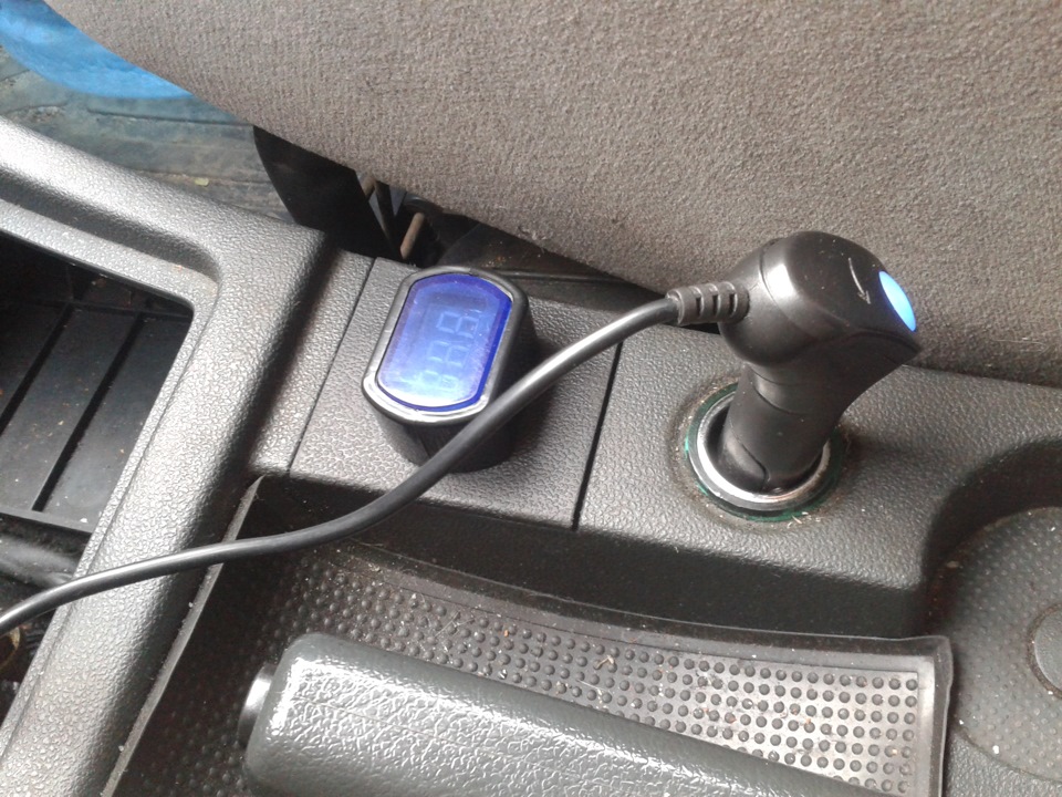 Вольтметр в приору — Lada Приора седан, 1,6 л, 2007 года | электроника ...