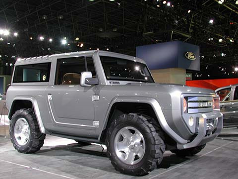 Ford Bronco 2018 display