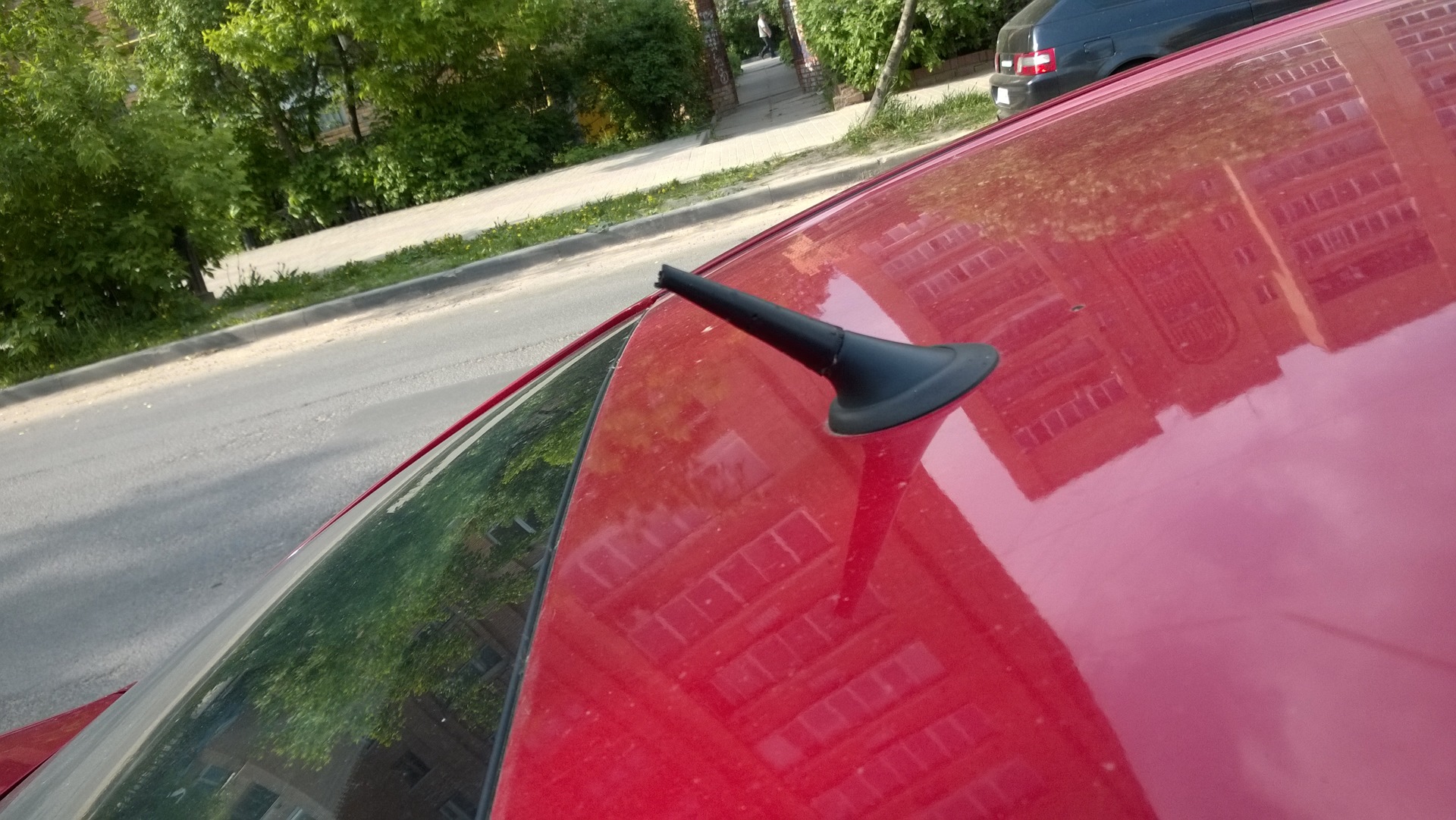 Замена антенны — Mazda 3 (1G) BK, 1,6 л, 2005 года | своими руками | DRIVE2