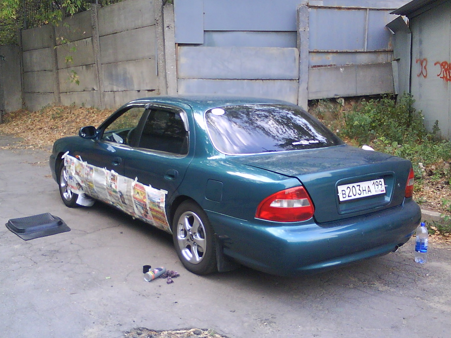 Реанимация порогов (фото) — KIA Clarus, 2 л, 2001 года | визит на сервис |  DRIVE2