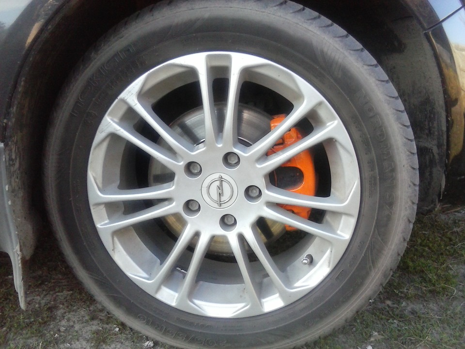 зима лето — Opel Zafira B, 1,8 л, 2007 года | шины | DRIVE2