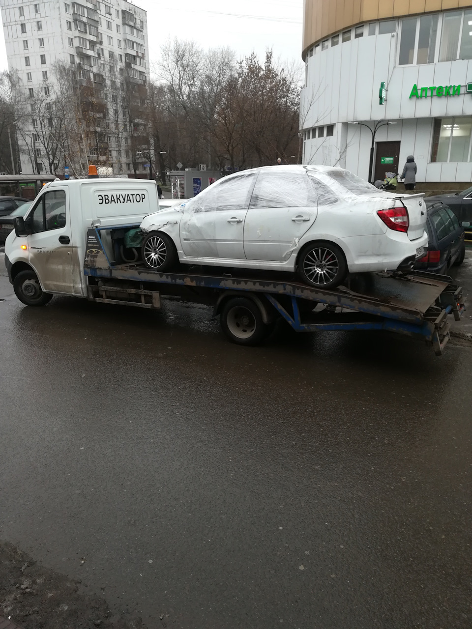 Вот и закончилось моё владение белым — Lada Granta Sport, 1,6 л, 2015 года  | продажа машины | DRIVE2