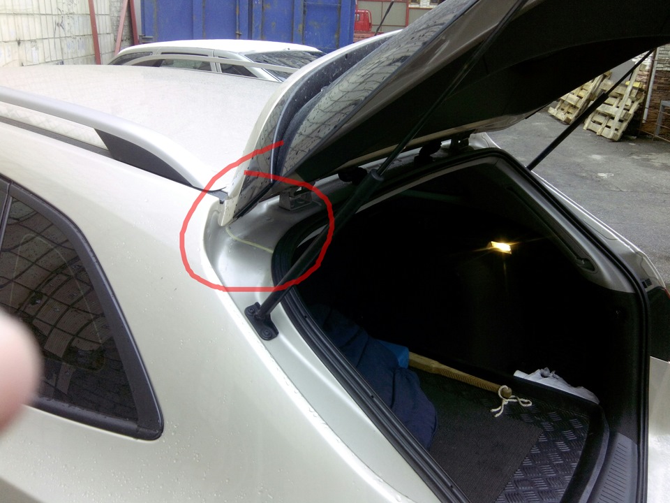 вода в багажнике — DRIVE2