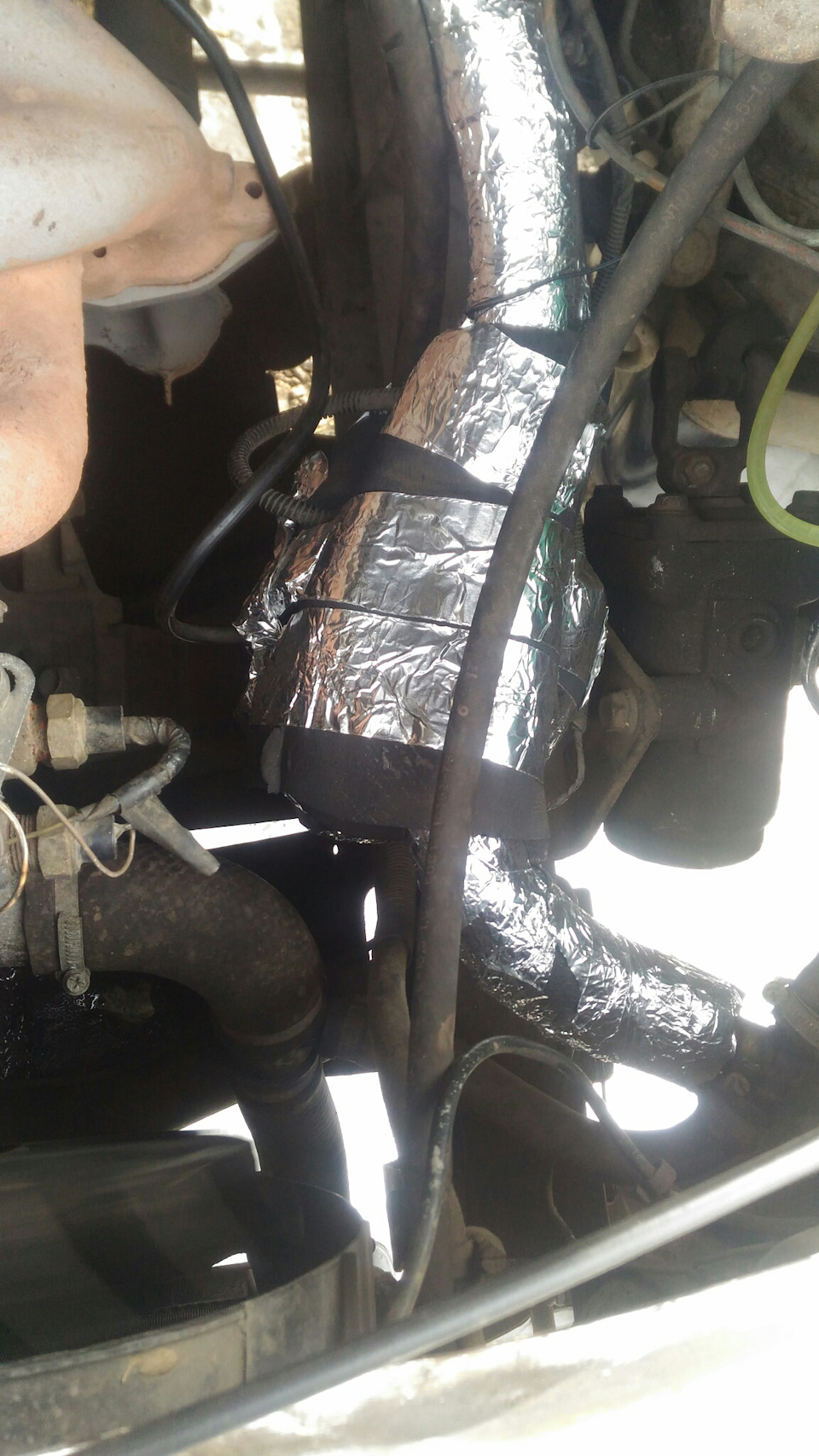 Утепление газового редуктора — ГАЗ Газель, 2,4 л, 2005 года | другое ...