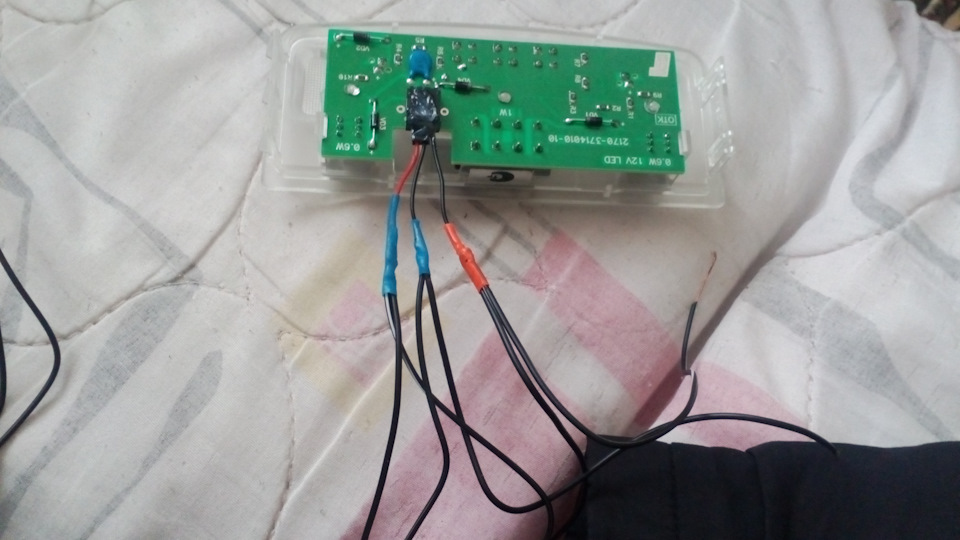 Плафоны салона от люкс, подготовка проводки под музыку, Наконечники GM ...