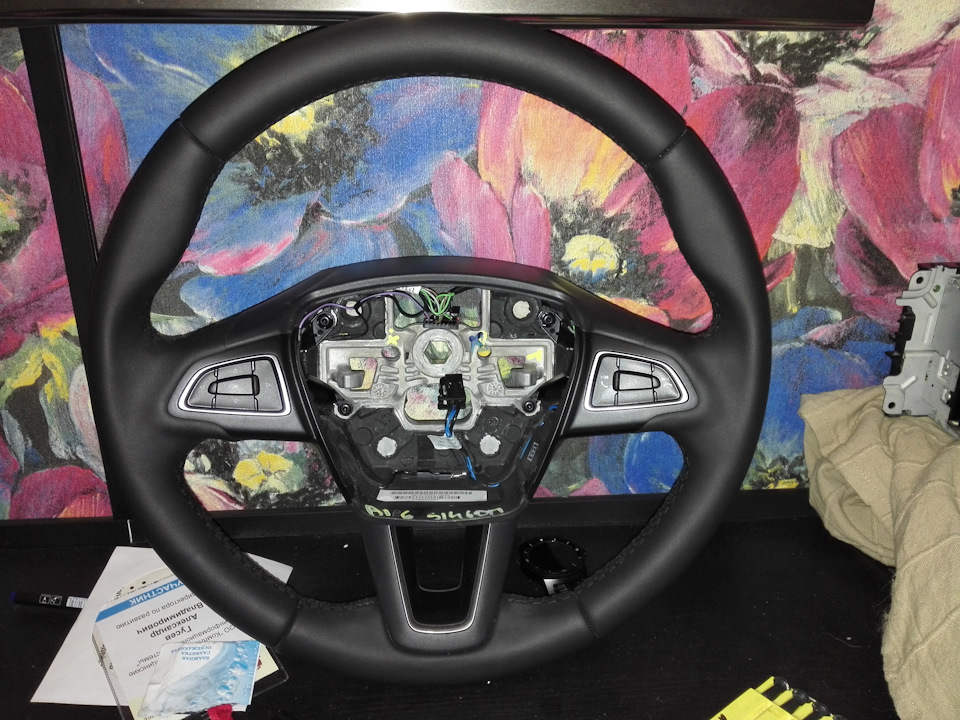 Руль ФФ3 рестайл. Почти готово — Ford Focus II Hatchback, 1,8 л, 2008 ...